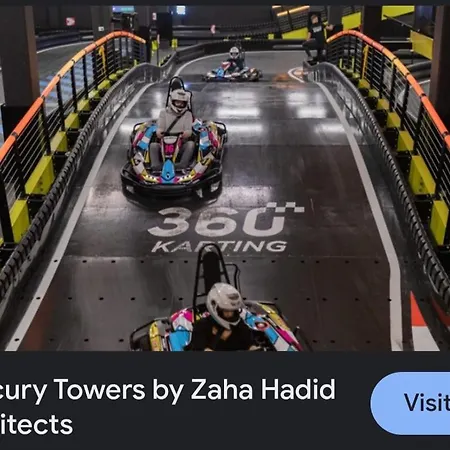 St Julian's Mercury Tower High Floor Studio In The Sky In Tallest Zaha Hadid Tower In Malta Apartment